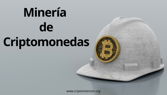 Minería de criptomonedas